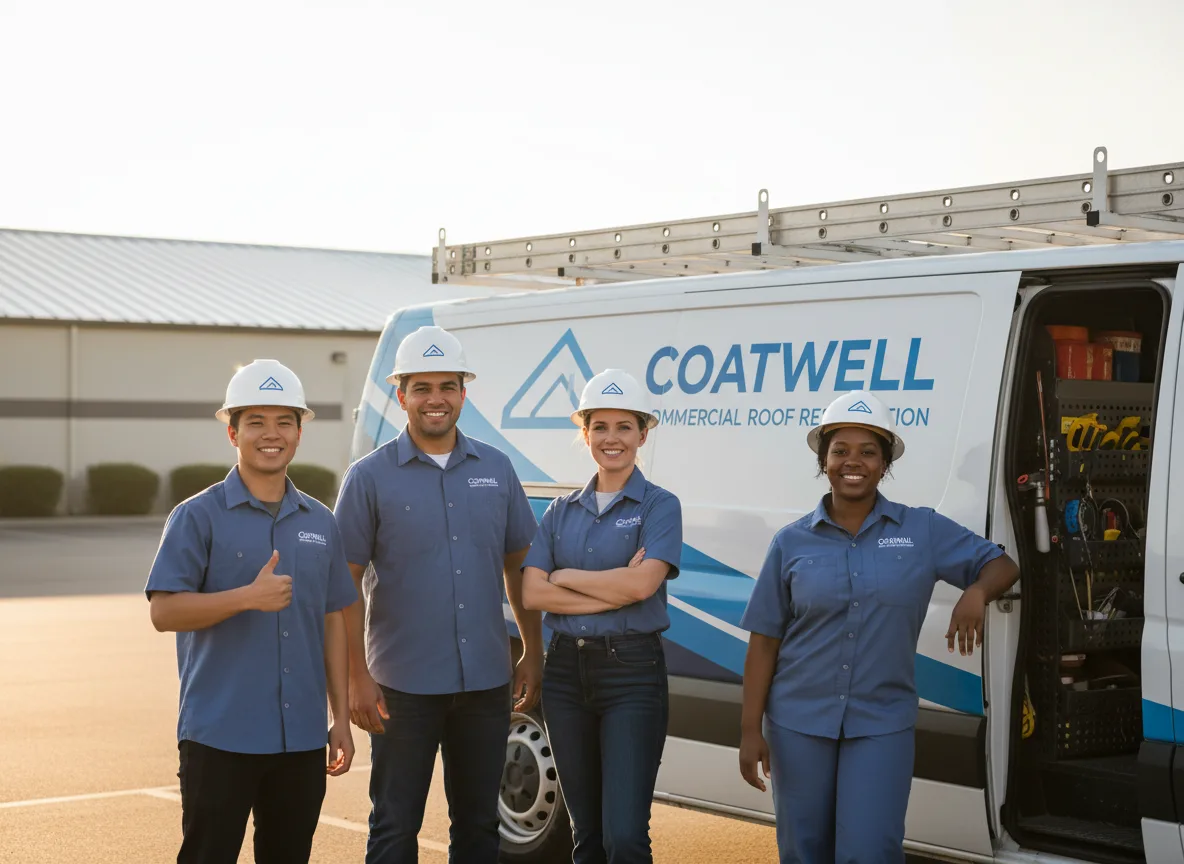 Commercial roof coating company in Forsan, TX